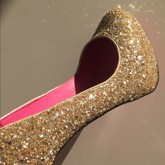 buffalo high heels gold